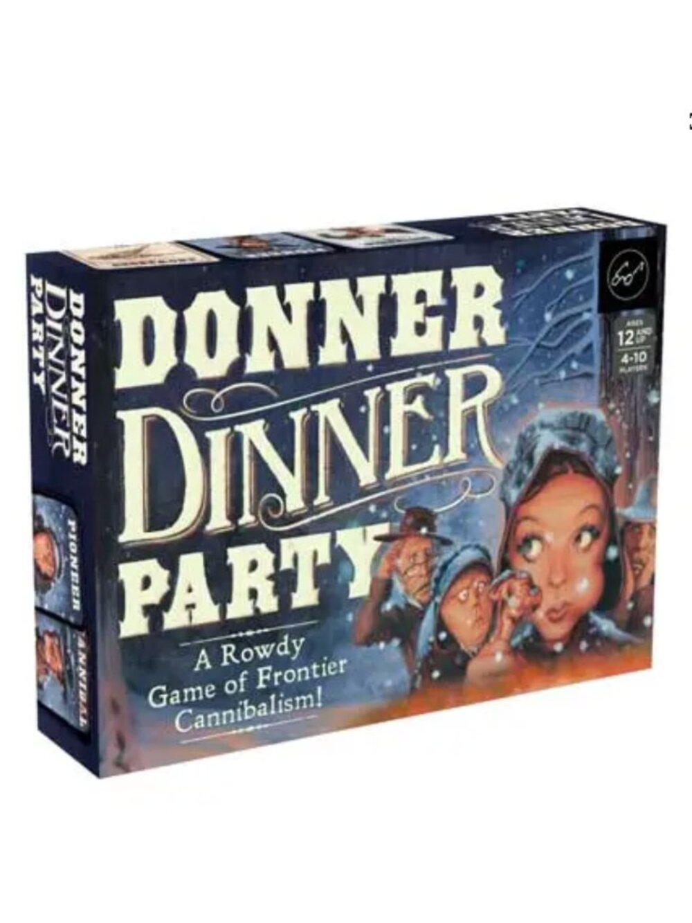 ⭐️ $10 - DONNER DINNER PARTY SOCIAL DEDUCTION + BLUFFING BOARD GAME